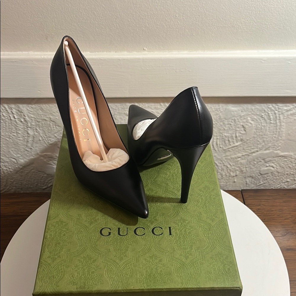 Authentic Gucci Black Women's Heels